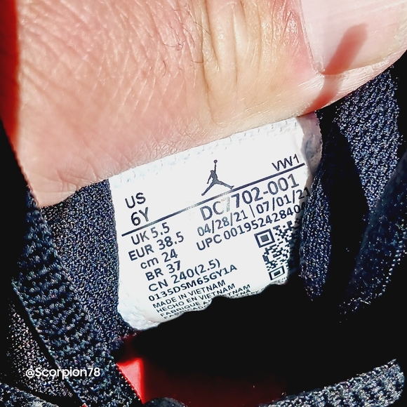 Jordan One Take 3 Streetwear/Basketball Shoes Size 6 Youth/7.5 Women - Picture 5 of 10